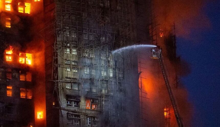 Hong Kong High-Rise Fire Leaves Over 120 Dead and Hundreds Missing